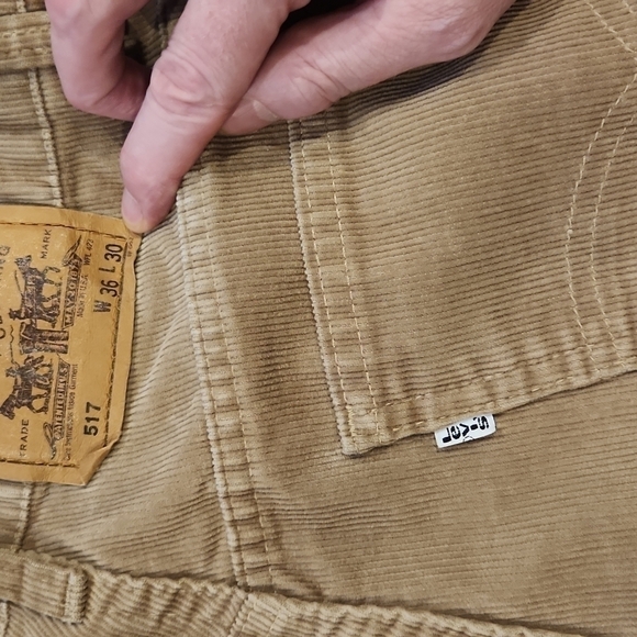 Levi strauss & co tan corduroy pant - Picture 3 of 5
